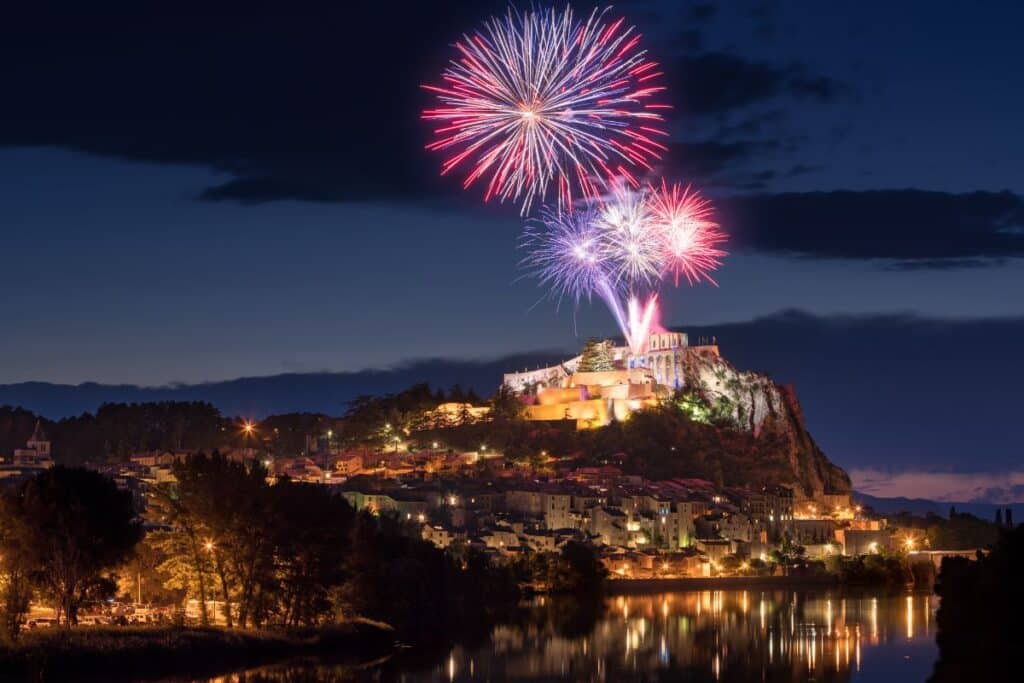 bastille day fireworks display